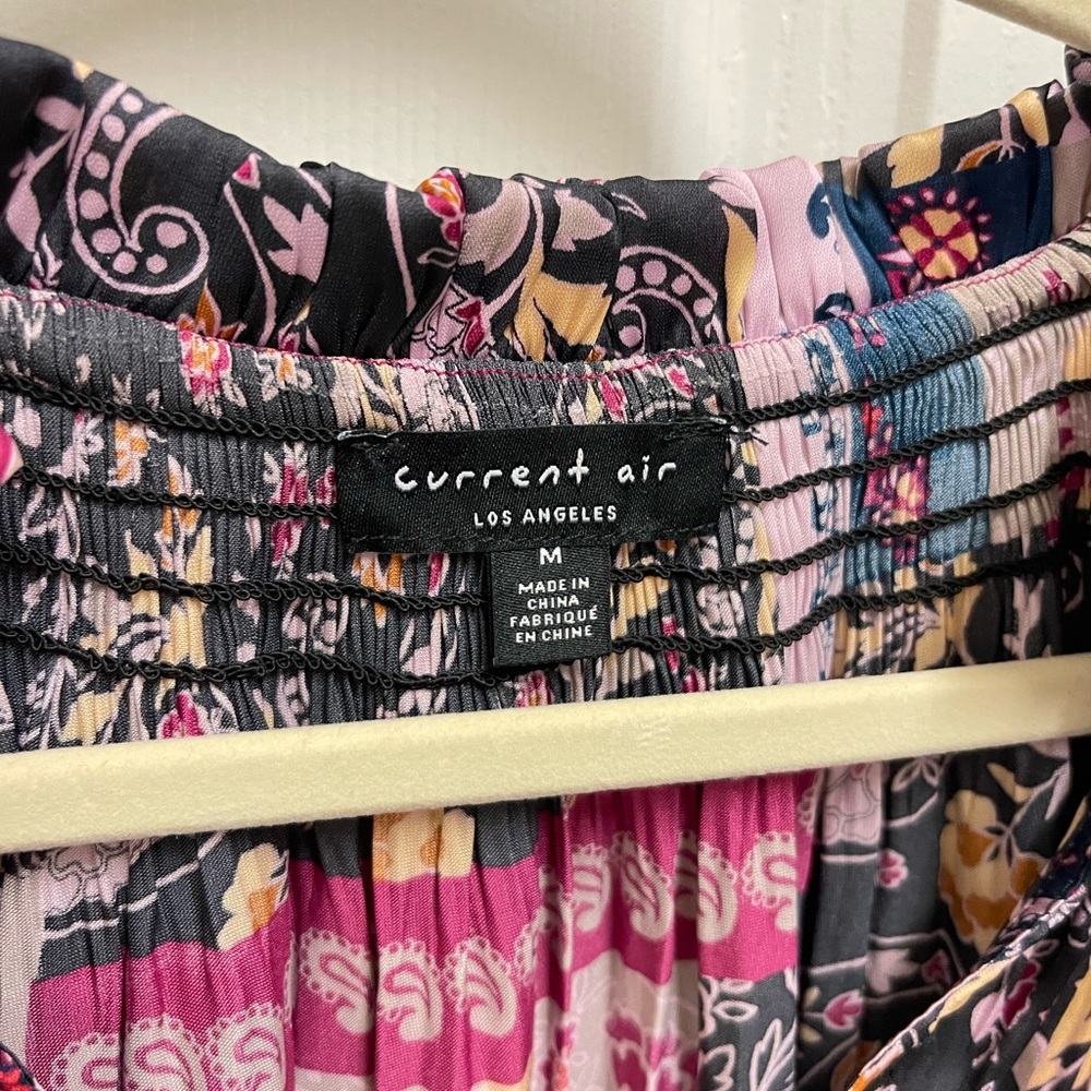 Current Air Patchwork Multi Blouse - image 2